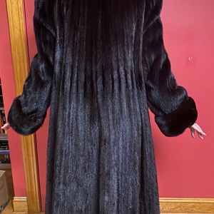 Full length mink coat